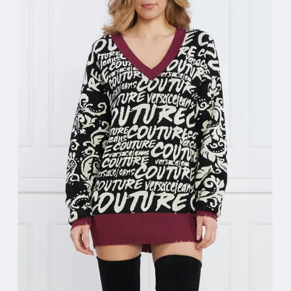 Свитер обычного кроя Versace, черный
Свитер обычного кроя Versace, черный