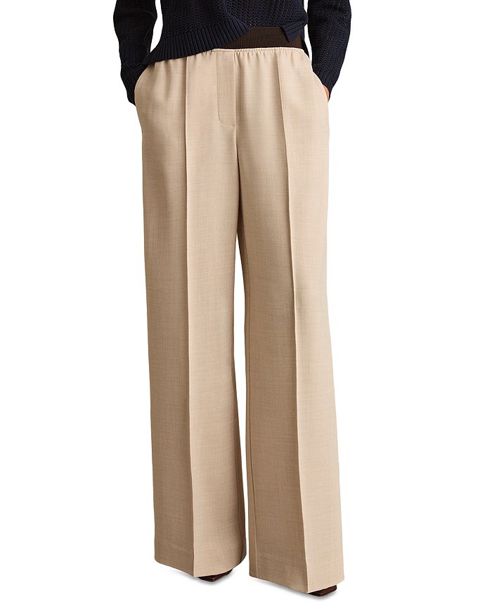 Уайд Уайд Лэг Траузерс Нейтрал REISS, коричневый/бежевый
Уайд Уайд Лэг Траузерс Нейтрал REISS, коричневый/бежевый