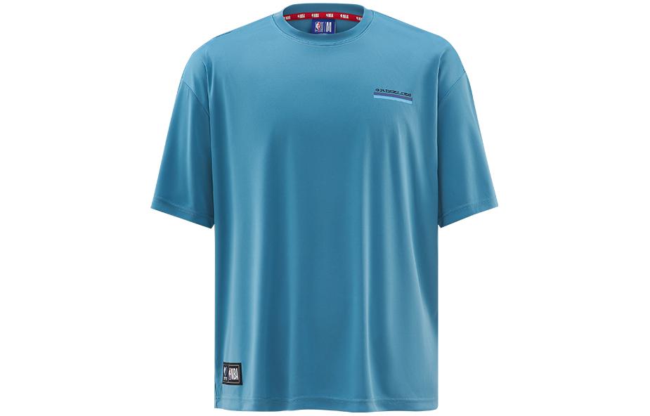 Футболка с рукавом дроп-шоулдер мужская небесно-голубая NBA
Футболка с рукавом дроп-шоулдер мужская небесно-голубая NBA