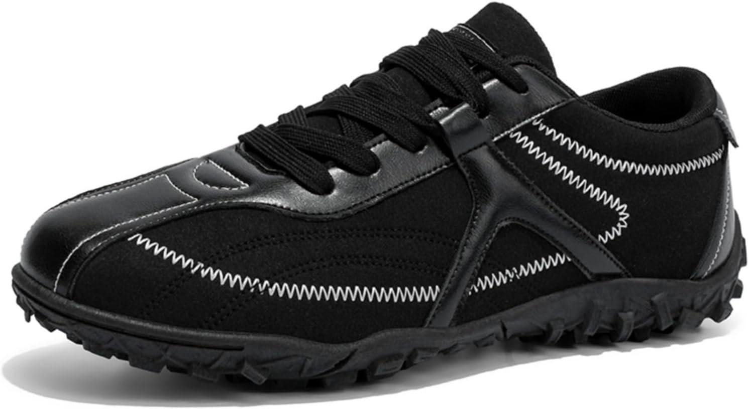 Мужские модные кроссовки из замшевой кожи, шнуровка, низкий верх, удобные повседневные туфли-лоаферы, легкие, дышащие, противоскользящие, для ежедневной носки, прогулок, вождения, путешествий, работы и офиса Yrzhgdl, черный
Мужские модные кроссовки из замшевой кожи, шнуровка, низкий верх, удобные повседневные туфли-лоаферы, легкие, дышащие, противоскользящие, для ежедневной носки, прогулок, вождения, путешествий, работы и офиса Yrzhgdl, черный