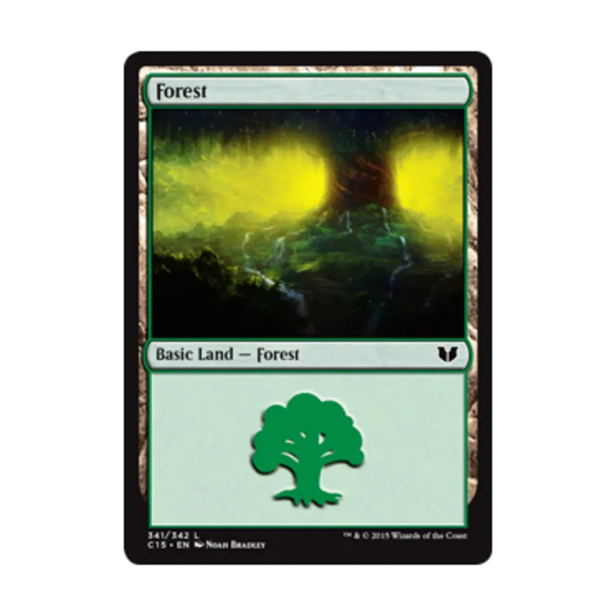 CCG Лес №341 (С), MTG - Commander 2015
CCG Лес №341 (С), MTG - Commander 2015