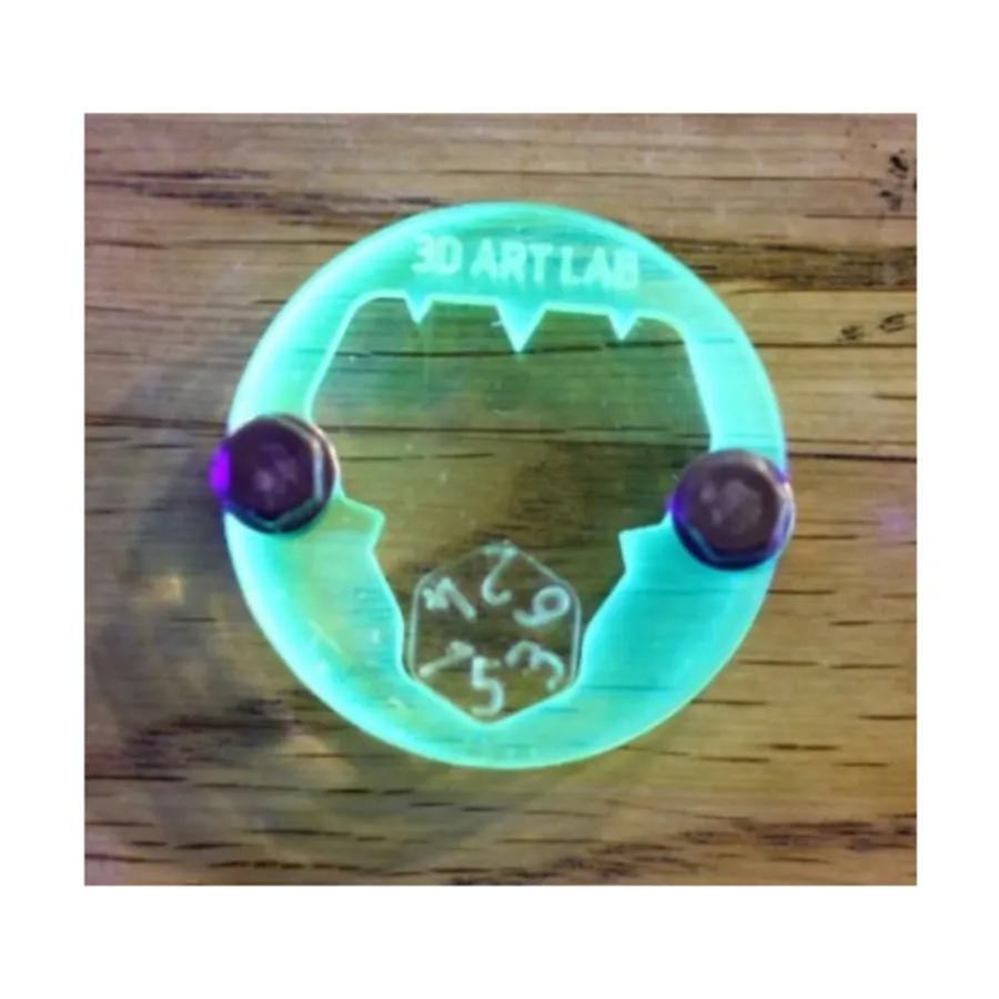 d6 Одиночная шестигранная мини-матрица — неоновый желтый, Dice & Accessories (3D Art Lab)
d6 Одиночная шестигранная мини-матрица — неоновый желтый, Dice & Accessories (3D Art Lab)