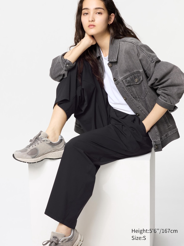 Широкие брюки ultra stretch active Uniqlo, цвет 09 черный
Широкие брюки ultra stretch active Uniqlo, цвет 09 черный