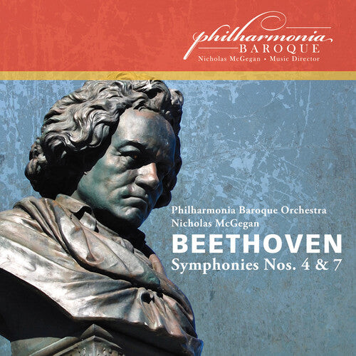 CD диск Beethoven / Philharmonia Baroque Orch / McGegan: Symphonies 4 & 7
CD диск Beethoven / Philharmonia Baroque Orch / McGegan: Symphonies 4 & 7