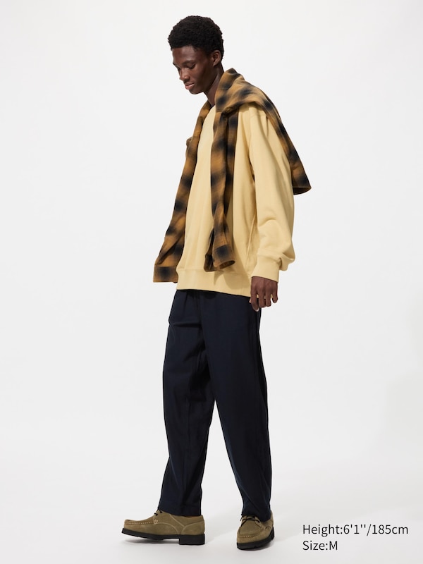 Фланелевые брюки Easy до щиколотки Uniqlo, 09 black
Фланелевые брюки Easy до щиколотки Uniqlo, 09 black