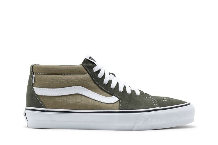 Кроссовки Vans JJJJound x Sk8-Mid VLT LX Green, зеленый 
Кроссовки Vans JJJJound x Sk8-Mid VLT LX Green, зеленый