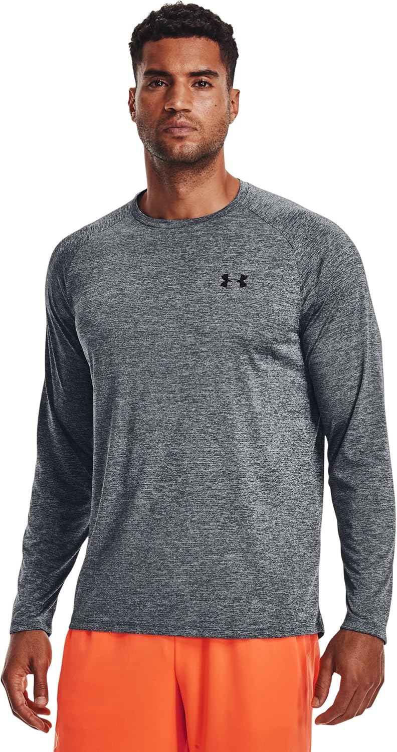 Мужская футболка с длинным рукавом Under Armour Tech 2.0, Pitch Gray (012)/Black, Черный, Мужская футболка с длинным рукавом Under Armour Tech 2.0, Pitch Gray (012)/Black
Мужская футболка с длинным рукавом Under Armour Tech 2.0, Pitch Gray (012)/Black, Черный, Мужская футболка с длинным рукавом Under Armour Tech 2.0, Pitch Gray (012)/Black