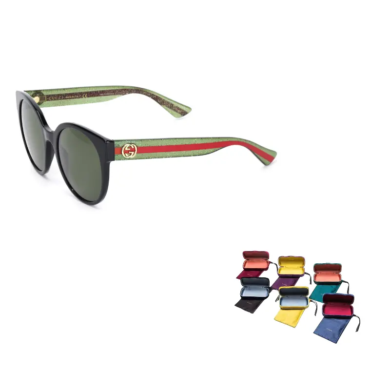 GUCCI Солнцезащитные очки с круглой оправой, Green
GUCCI Солнцезащитные очки с круглой оправой, Green