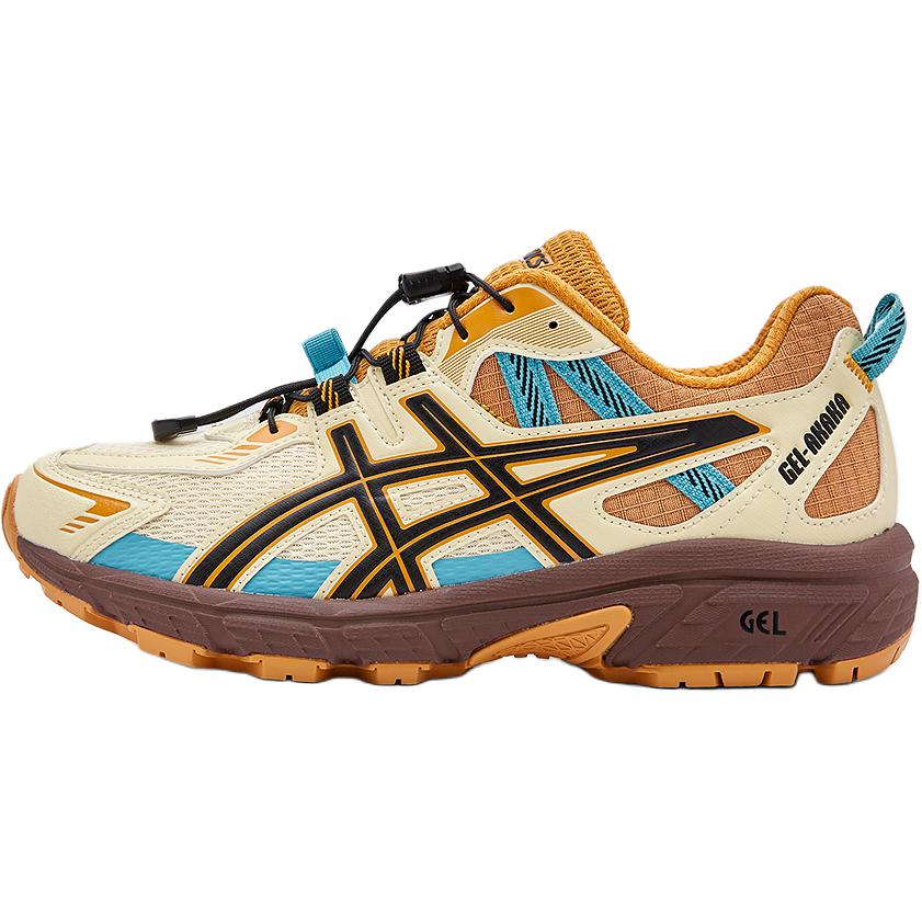 Кроссовки для бега для детей. Нескользящие, износостойкие, дышащие, с низким верхом. Подростковые кроссовки для детей. ASICS, бежевый/коричневый 
Кроссовки для бега для детей. Нескользящие, износостойкие, дышащие, с низким верхом. Подростковые кроссовки для детей. ASICS, бежевый/коричневый