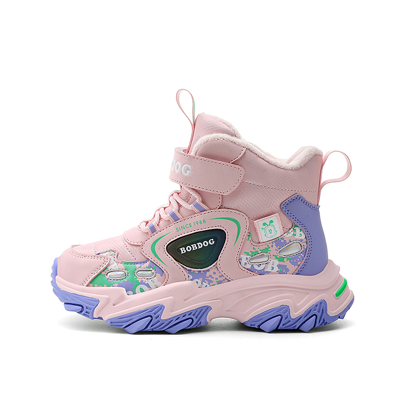 Детские утепленные ботинки Kids BOBDOG, розовый/фиолетовый
Детские утепленные ботинки Kids BOBDOG, розовый/фиолетовый