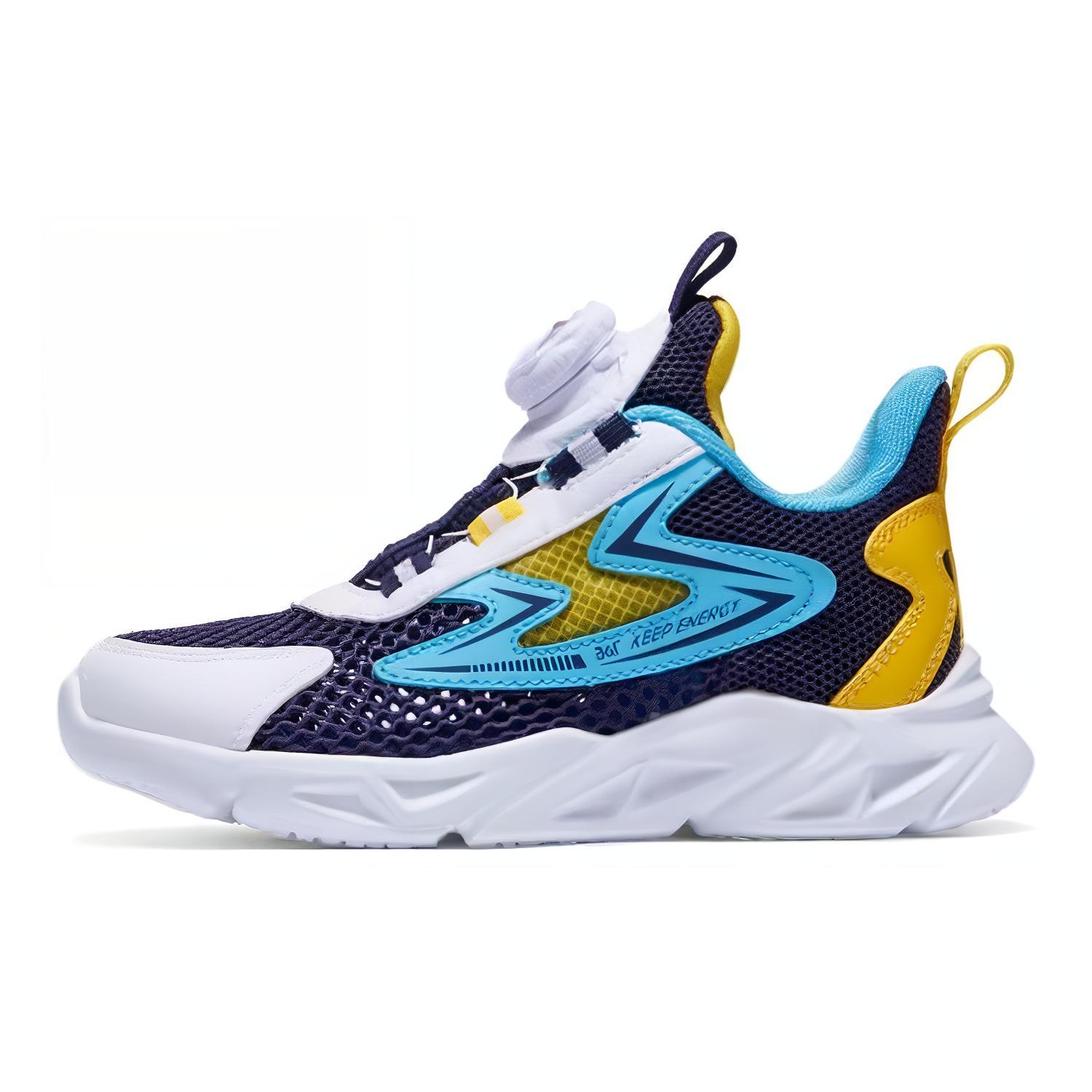 Кроссовки для бега с низким верхом, амортизирующие, противоскользящие, дышащие, детские 361°KIDS, синий/белый/желтый
Кроссовки для бега с низким верхом, амортизирующие, противоскользящие, дышащие, детские 361°KIDS, синий/белый/желтый