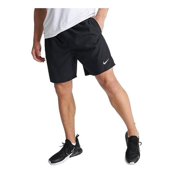 Шорты dri fit challenger short на подкладке 7" короткие Nike, черный 
Шорты dri fit challenger short на подкладке 7" короткие Nike, черный