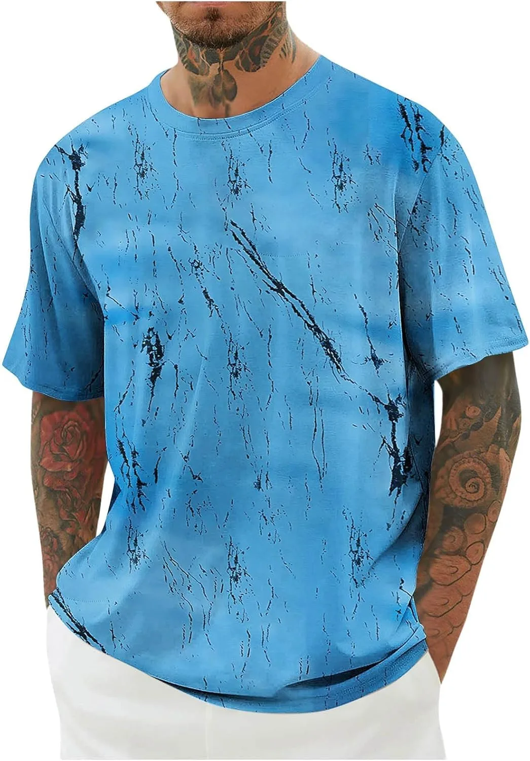 Мужская футболка Casual с принтом, короткий рукав YSERB
Мужская футболка Casual с принтом, короткий рукав YSERB