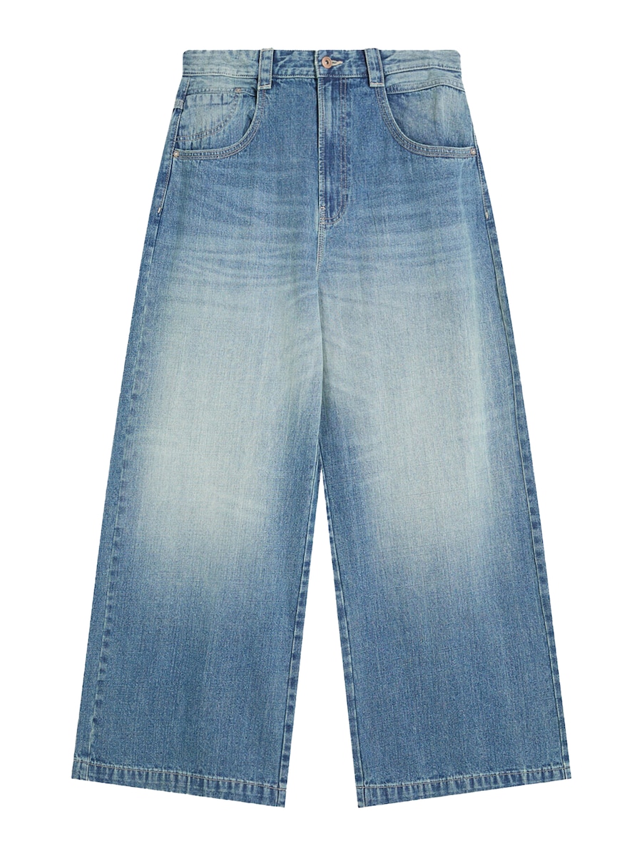 Мешковатые джинсы Bershka, Blue Denim
Мешковатые джинсы Bershka, Blue Denim