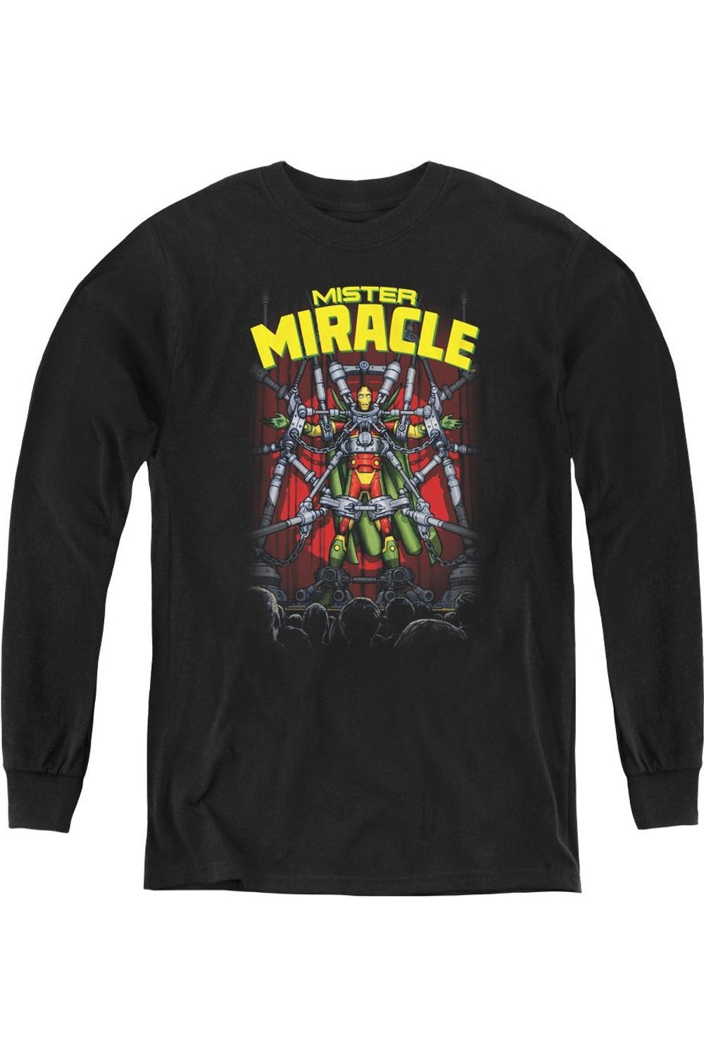 Футболка с длинным рукавом Mister Miracle из Лиги Справедливости Америки для молодежи Gildan, черный
Футболка с длинным рукавом Mister Miracle из Лиги Справедливости Америки для молодежи Gildan, черный