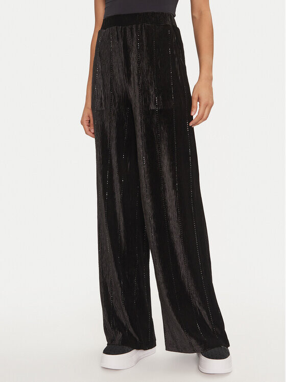 Широкие брюки палаццо Fracomina, черный
Широкие брюки палаццо Fracomina, черный