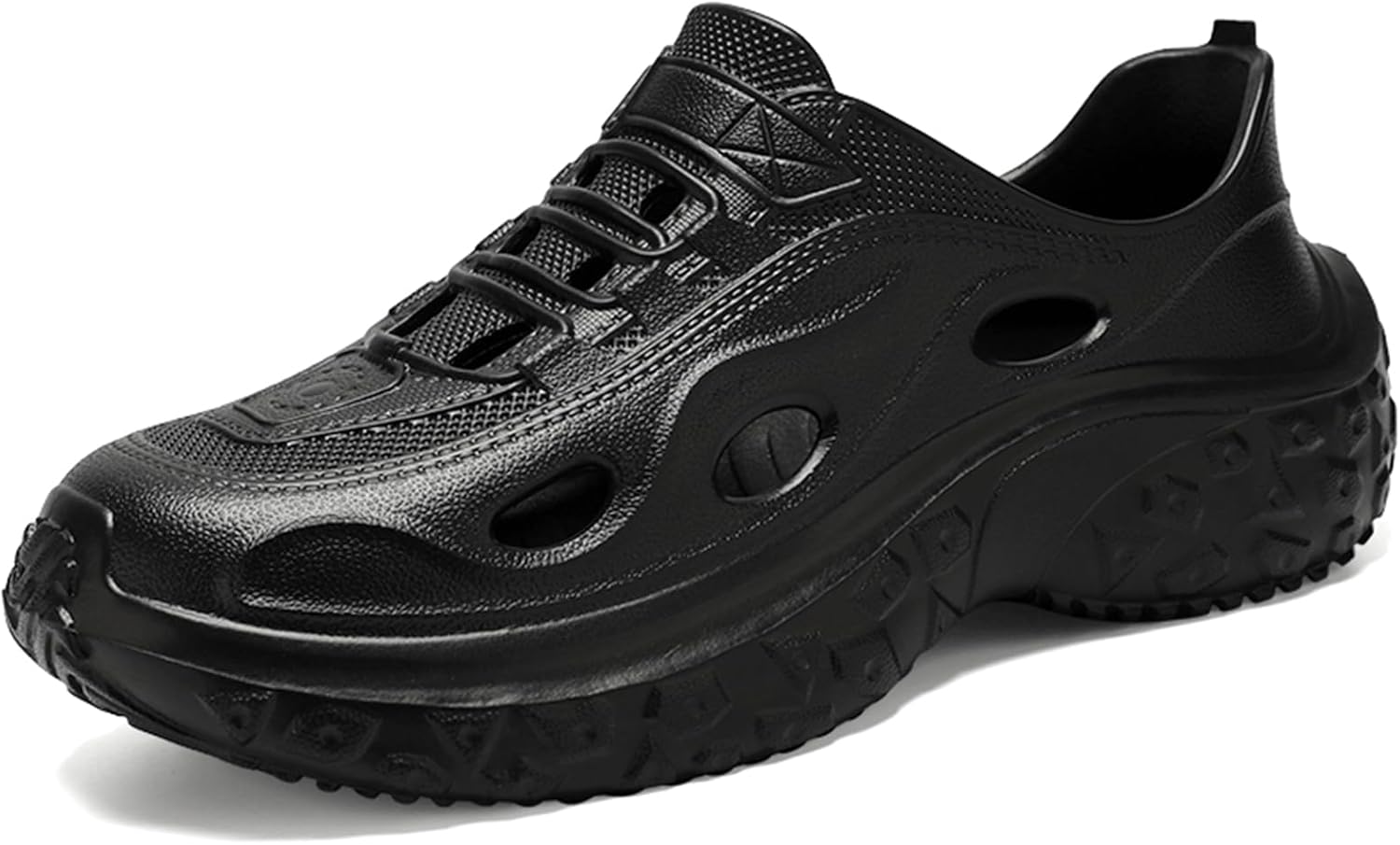 Мужские сабо с сетчатым верхом, легкие, дышащие, быстро сохнущие, с подошвой из ЭВА, удобные, с массивным каблуком, повседневная обувь для прогулок на улице, пляжа, бассейна, вечеринок и вождения Psieicwm, черный
Мужские сабо с сетчатым верхом, легкие, дышащие, быстро сохнущие, с подошвой из ЭВА, удобные, с массивным каблуком, повседневная обувь для прогулок на улице, пляжа, бассейна, вечеринок и вождения Psieicwm, черный