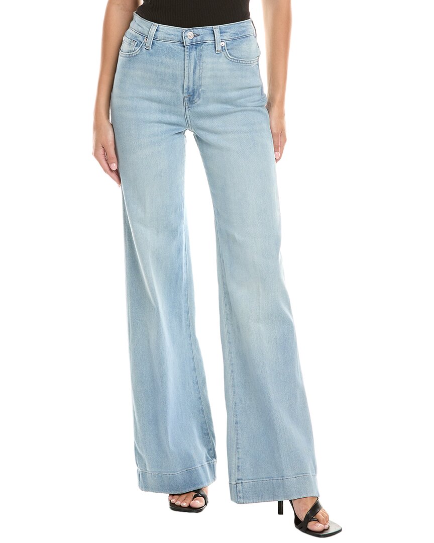 Модные джинсы-клеш с высокой посадкой 7 For All Mankind Modern Dojo Nador, синий
Модные джинсы-клеш с высокой посадкой 7 For All Mankind Modern Dojo Nador, синий