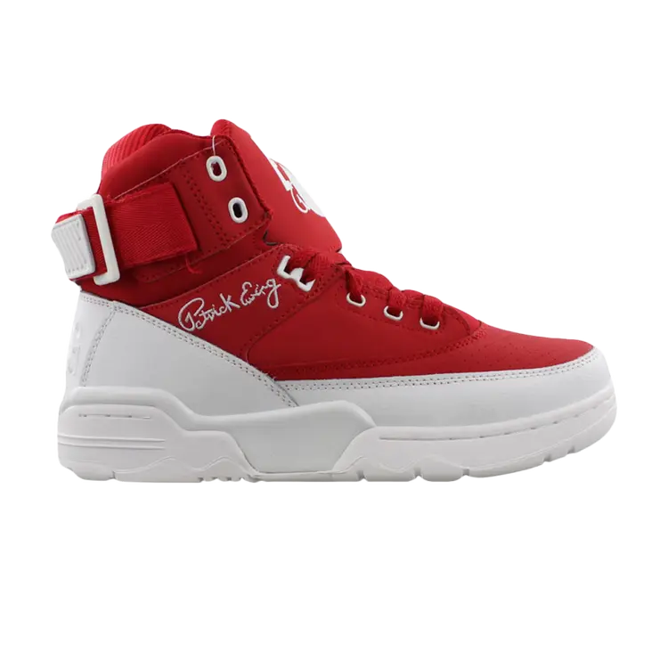 Кроссовки Ewing 33 Hi 'Red White', красный
Кроссовки Ewing 33 Hi 'Red White', красный
