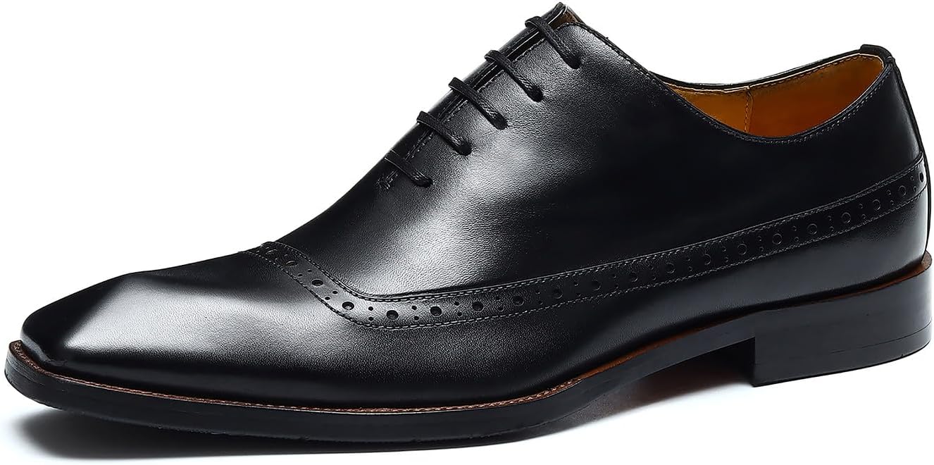 Мужские оксфорды Santimon, официальная обувь с закрытым носком, из натуральной кожи, дерби, модные, удобные, для смокинга, свадьбы, делового и повседневного ношения, выпускного бала, черный
Мужские оксфорды Santimon, официальная обувь с закрытым носком, из натуральной кожи, дерби, модные, удобные, для смокинга, свадьбы, делового и повседневного ношения, выпускного бала, черный