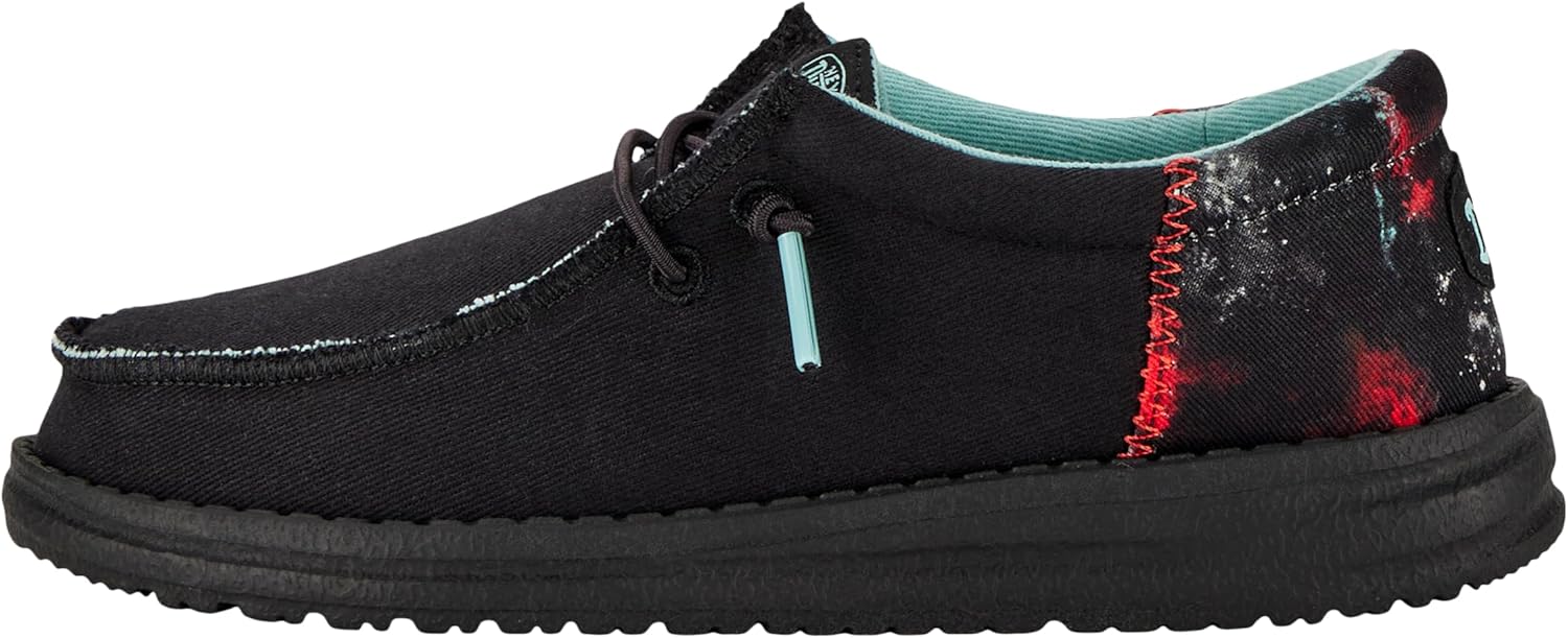 Детские кроссовки Hey Dude Kids Wally Funk Splatter (для малышей и детей постарше) - Верх из парусины - Мягкая хлопковая подкладка Heydude, черный
Детские кроссовки Hey Dude Kids Wally Funk Splatter (для малышей и детей постарше) - Верх из парусины - Мягкая хлопковая подкладка Heydude, черный