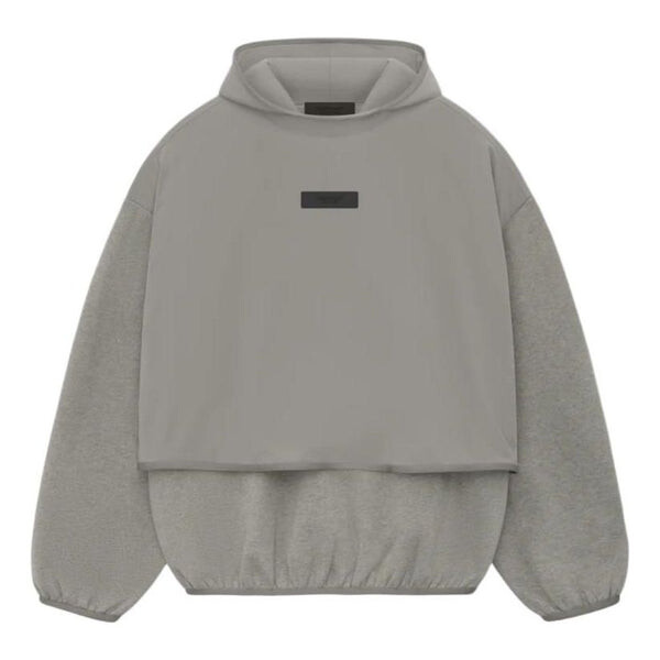 Толстовка nylon fleece hooded sweatshirt 'dust heather grey' Fear Of God Essentials, серый
Толстовка nylon fleece hooded sweatshirt 'dust heather grey' Fear Of God Essentials, серый