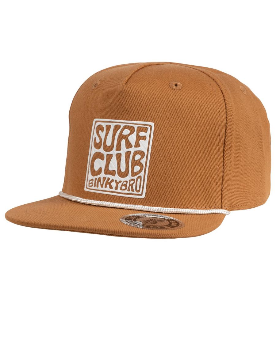 Мужская кепка Surf Club с регулируемой застежкой BinkyBro, Brown
Мужская кепка Surf Club с регулируемой застежкой BinkyBro, Brown