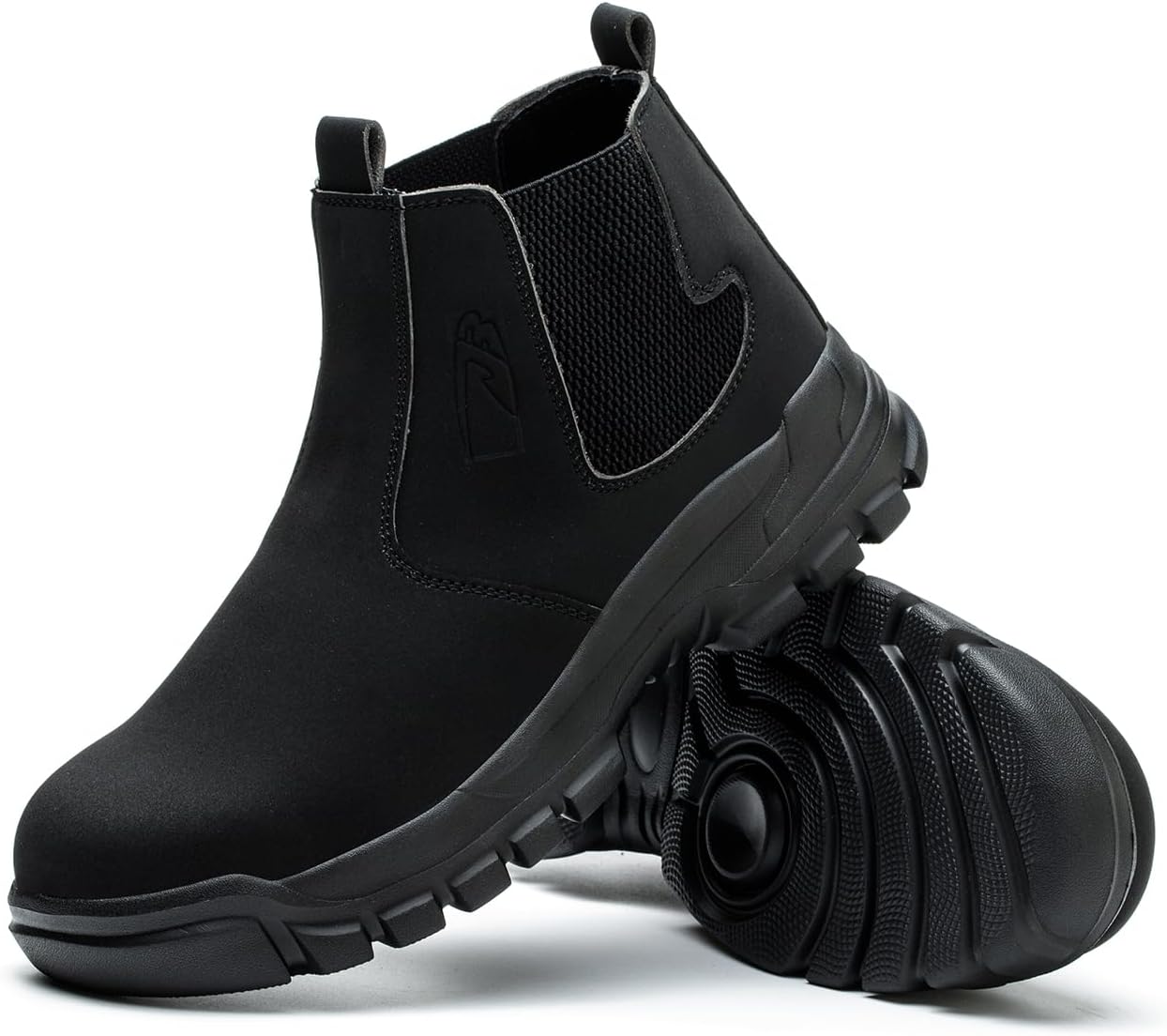 Мужские защитные ботинки Micoklinlin с металлическим носком, водонепроницаемые, кожаные челси, устойчивые к проколам, без шнурков, ботинки, хаки
Мужские защитные ботинки Micoklinlin с металлическим носком, водонепроницаемые, кожаные челси, устойчивые к проколам, без шнурков, ботинки, хаки