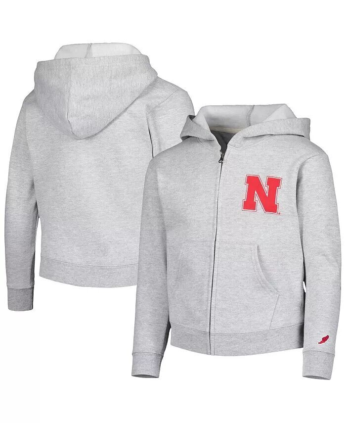 Толстовка с молнией во всю длину Big Boys Heather Grey Nebraska Huskers League Collegiate Wear, серый
Толстовка с молнией во всю длину Big Boys Heather Grey Nebraska Huskers League Collegiate Wear, серый