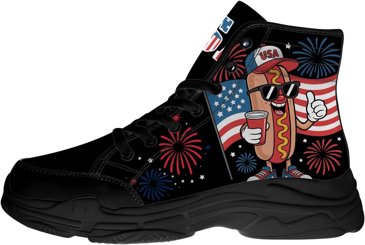 Мужские и женские кроссовки на высокой подошве, черные с шнуровкой, текстильные платформенные туфли, подарки для женщин и мужчин Generic
Мужские и женские кроссовки на высокой подошве, черные с шнуровкой, текстильные платформенные туфли, подарки для женщин и мужчин Generic