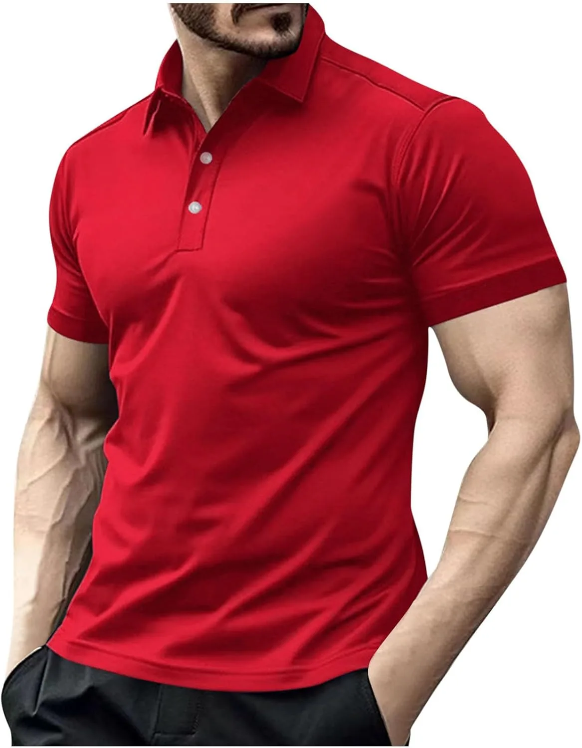 Мужская футболка с коротким рукавом Cotton Button Golf Shirts
Мужская футболка с коротким рукавом Cotton Button Golf Shirts