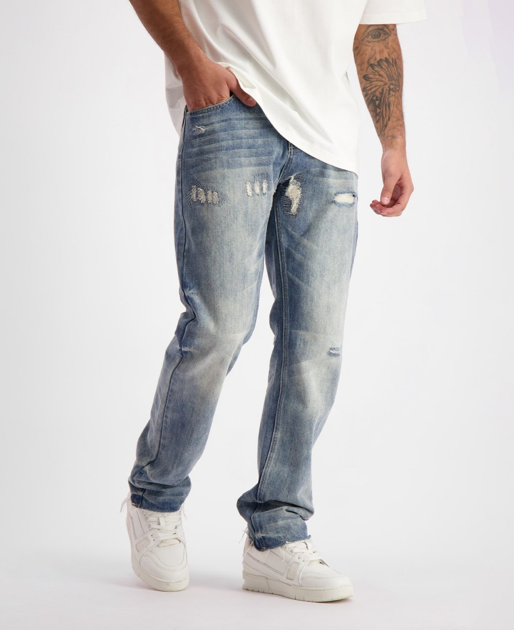 Джинсы свободного кроя Black Bananas, синий
Джинсы свободного кроя Black Bananas, синий