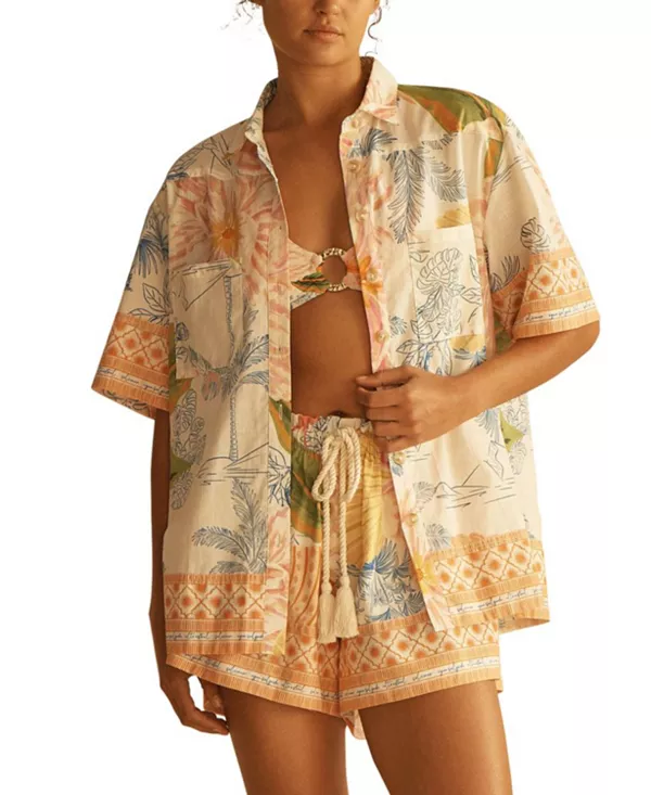 Рубашка с коротким рукавом Alcio Aur Oceà, мультиколор
Рубашка с коротким рукавом Alcio Aur Oceà, мультиколор