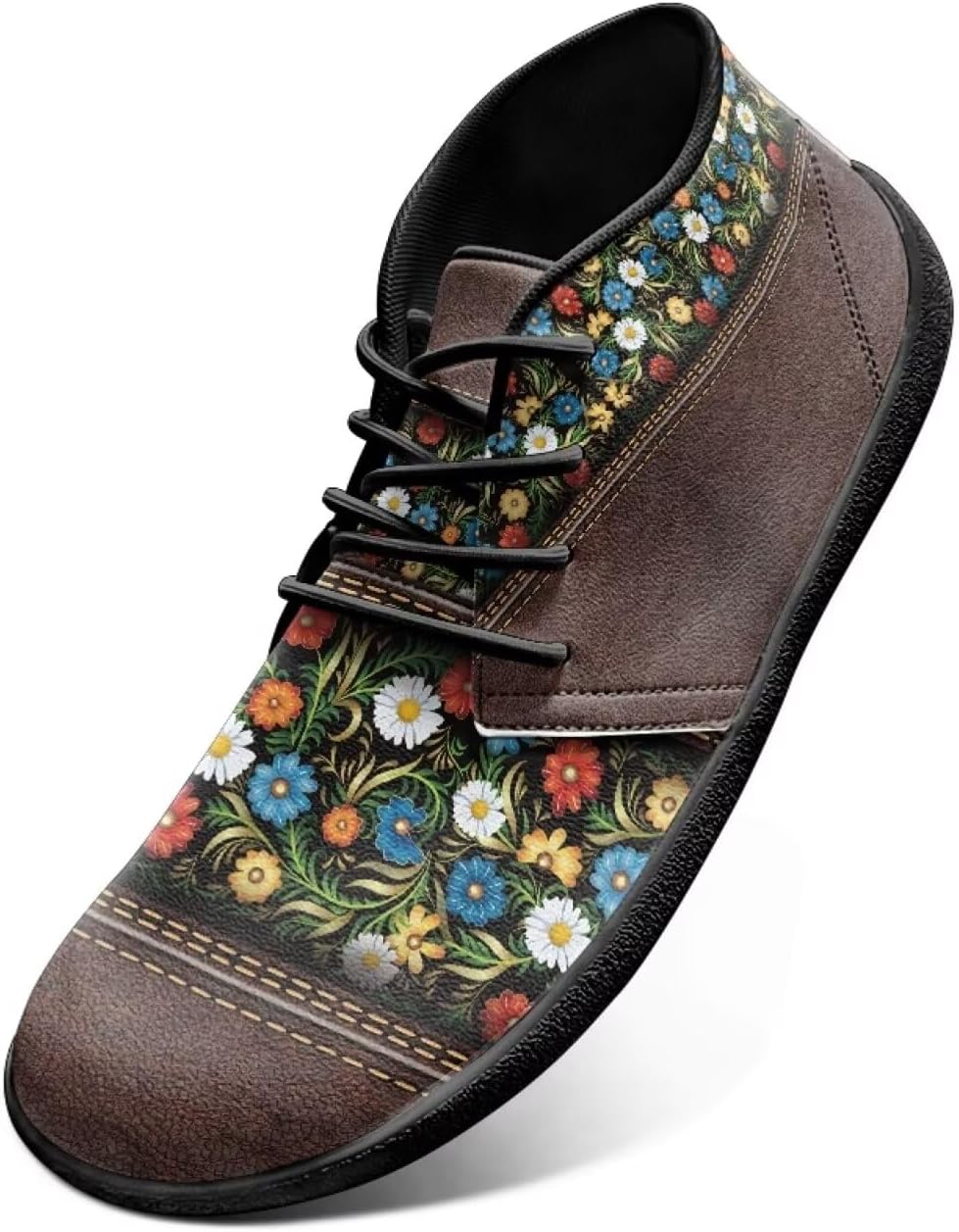 Мужские классические кроссовки с шнуровкой, кожаные, с широкой носочной частью, удобные, с животным принтом, для бега и спорта, повседневная уличная обувь Chririnla, Hippie Flower
Мужские классические кроссовки с шнуровкой, кожаные, с широкой носочной частью, удобные, с животным принтом, для бега и спорта, повседневная уличная обувь Chririnla, Hippie Flower