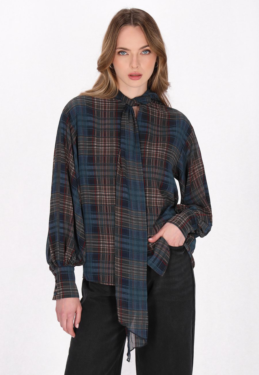 Блуза DreiMaster Button-down blouse, Grey Check/Grey
Блуза DreiMaster Button-down blouse, Grey Check/Grey