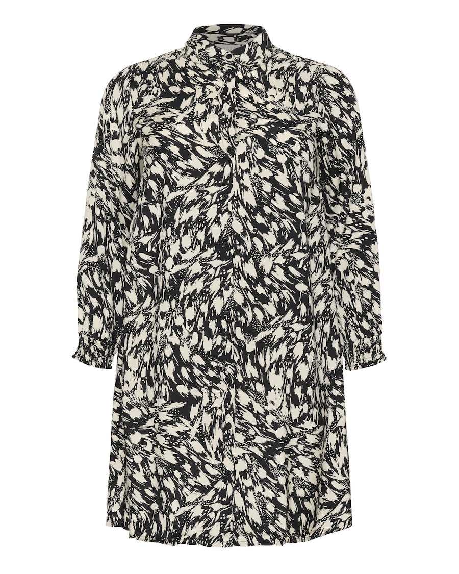 Платье-рубашка KAFFE CURVE Jamia, черный
Платье-рубашка KAFFE CURVE Jamia, черный