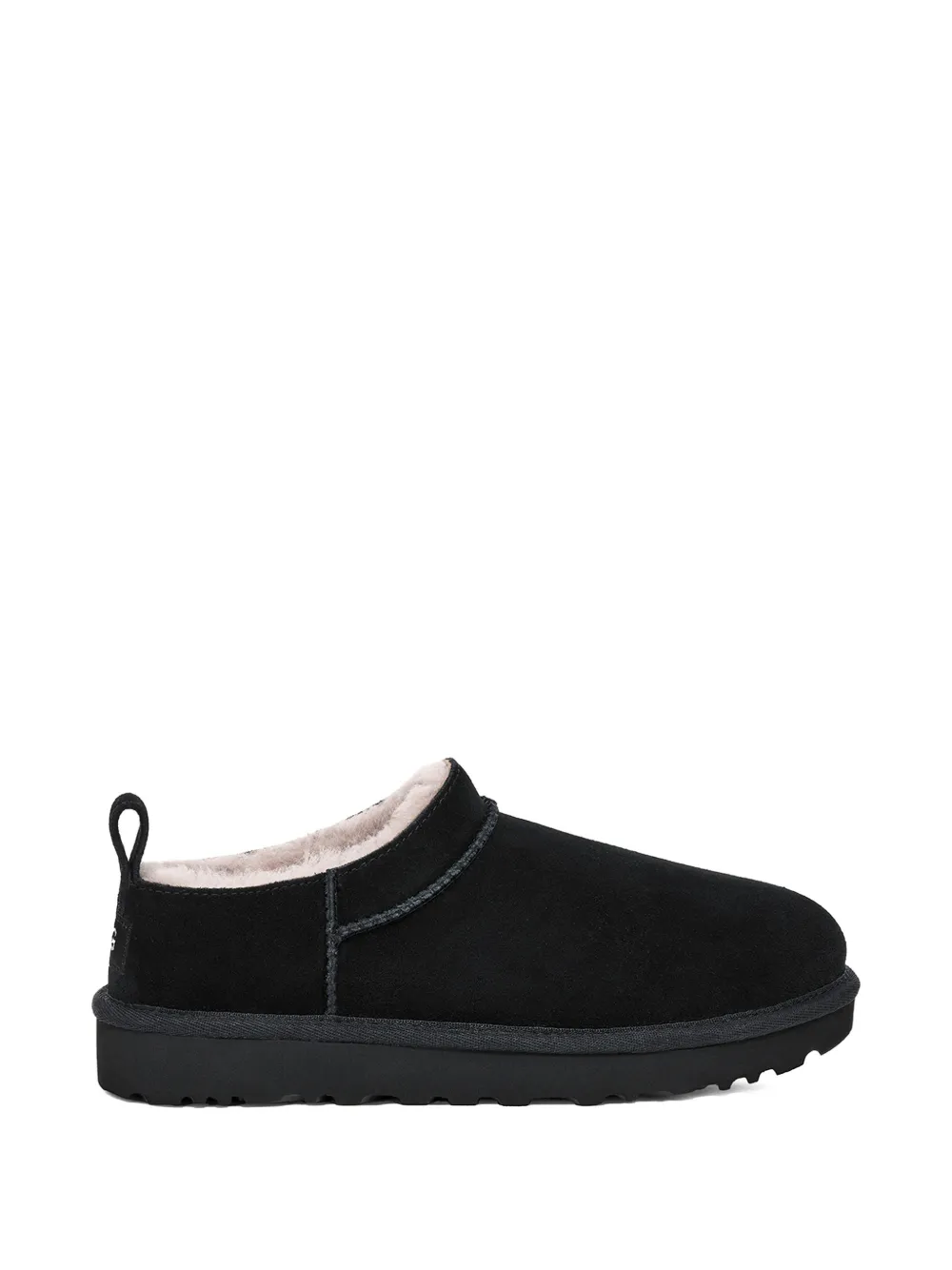 Кожаные тапочки с круглым носком Ugg, черный
Кожаные тапочки с круглым носком Ugg, черный