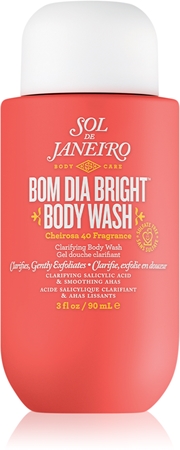 Отшелушивающий гель для душа с разглаживающим эффектом Sol de Janeiro Bom Dia Bright Body Wash, 90 ml
Отшелушивающий гель для душа с разглаживающим эффектом Sol de Janeiro Bom Dia Bright Body Wash, 90 ml