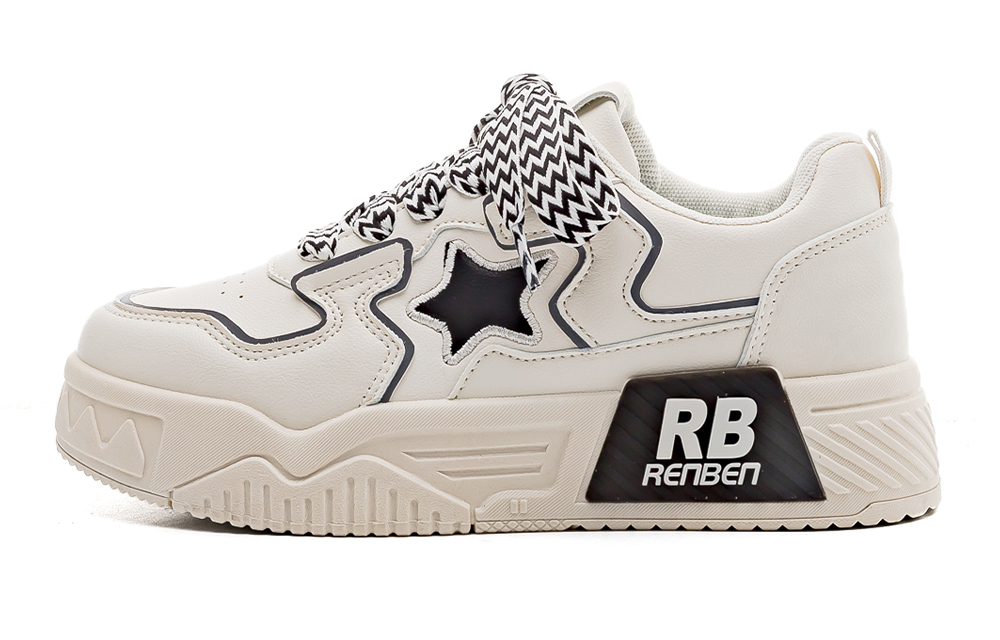 RENBEN Амортизирующие износостойкие противоскользящие скейтерские кеды унисекс бежево-черные, цвет Beige Black
RENBEN Амортизирующие износостойкие противоскользящие скейтерские кеды унисекс бежево-черные, цвет Beige Black