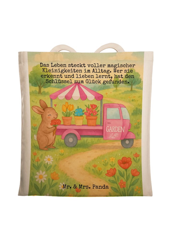 Mr. & Mrs. Panda Сумка для покупок, пасхальный кролик, тележка для цветов, белый цвет
Mr. & Mrs. Panda Сумка для покупок, пасхальный кролик, тележка для цветов, белый цвет