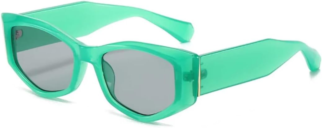 Женские модные квадратные солнцезащитные очки конфетных цветов. Мужские трендовые панк-очки с защитой от УФ-излучения UV400 для спорта на открытом воздухе TVTBBVV, Green-lightgray
Женские модные квадратные солнцезащитные очки конфетных цветов. Мужские трендовые панк-очки с защитой от УФ-излучения UV400 для спорта на открытом воздухе TVTBBVV, Green-lightgray