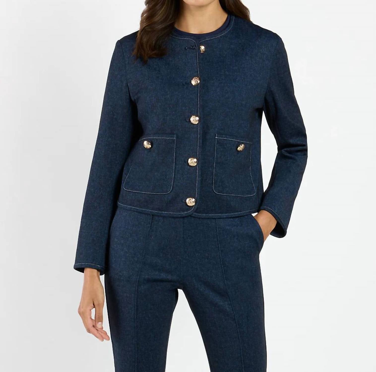 JUDE CONNALLY Джинсовая куртка Hope темно-синего цвета
JUDE CONNALLY Джинсовая куртка Hope темно-синего цвета