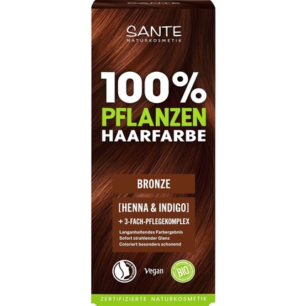100% растительная краска для волос в порошке 03 бронзовый веганские волосы Sante Naturkosmetik
100% растительная краска для волос в порошке 03 бронзовый веганские волосы Sante Naturkosmetik