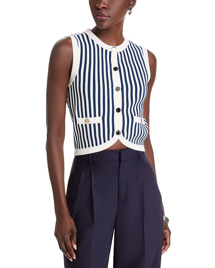 Вязаный жилет Leland Veronica Beard, синий
Вязаный жилет Leland Veronica Beard, синий