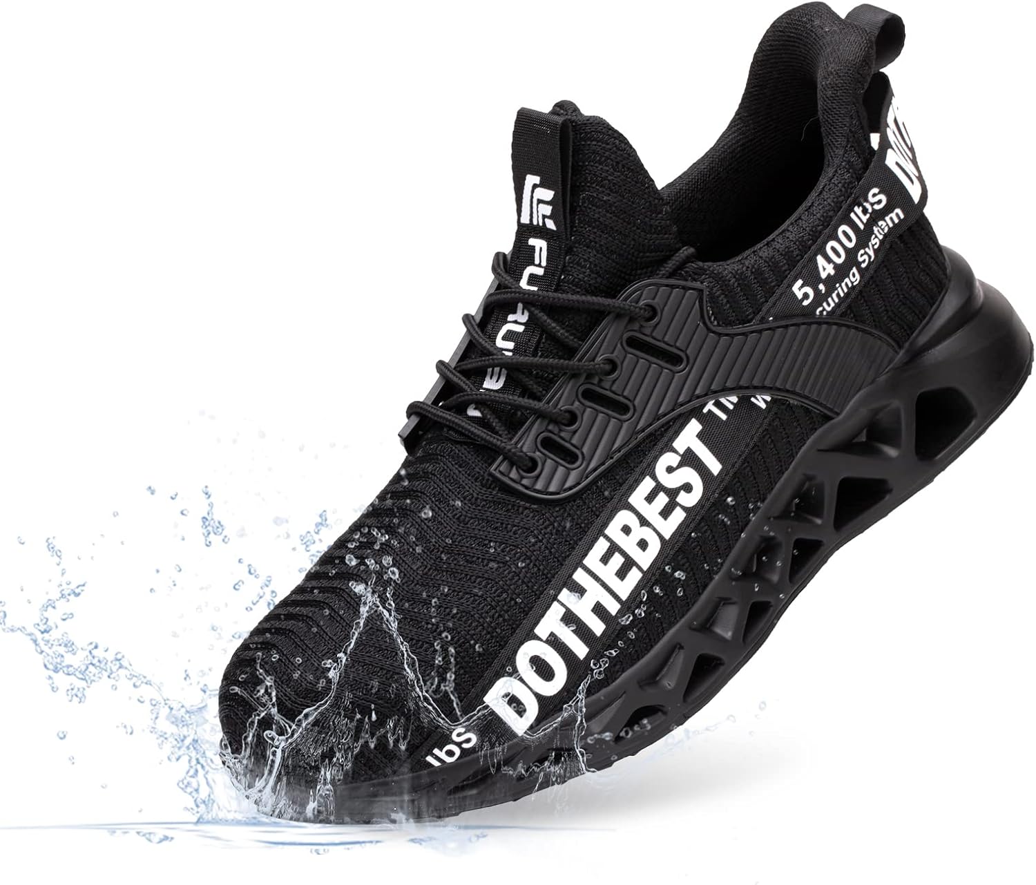 Кроссовки с металлическим носком Furuian для мужчин и женщин, легкие безопасные обувь, удобные, противопрокольные, без шнурков, неразрушимые ботинки, черный
Кроссовки с металлическим носком Furuian для мужчин и женщин, легкие безопасные обувь, удобные, противопрокольные, без шнурков, неразрушимые ботинки, черный