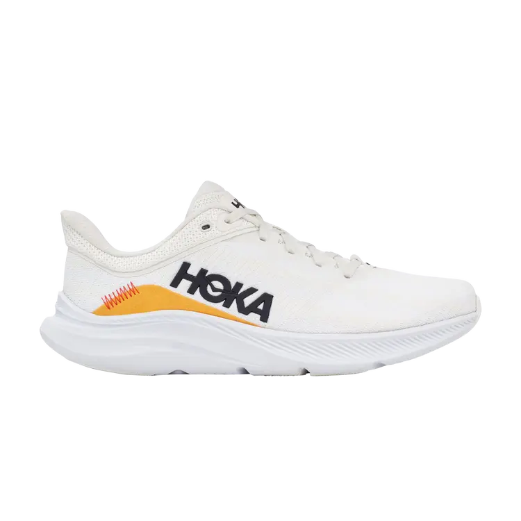 Кроссовки HOKA Solimar 'Blanc De Blanc Orange', белый 
Кроссовки HOKA Solimar 'Blanc De Blanc Orange', белый