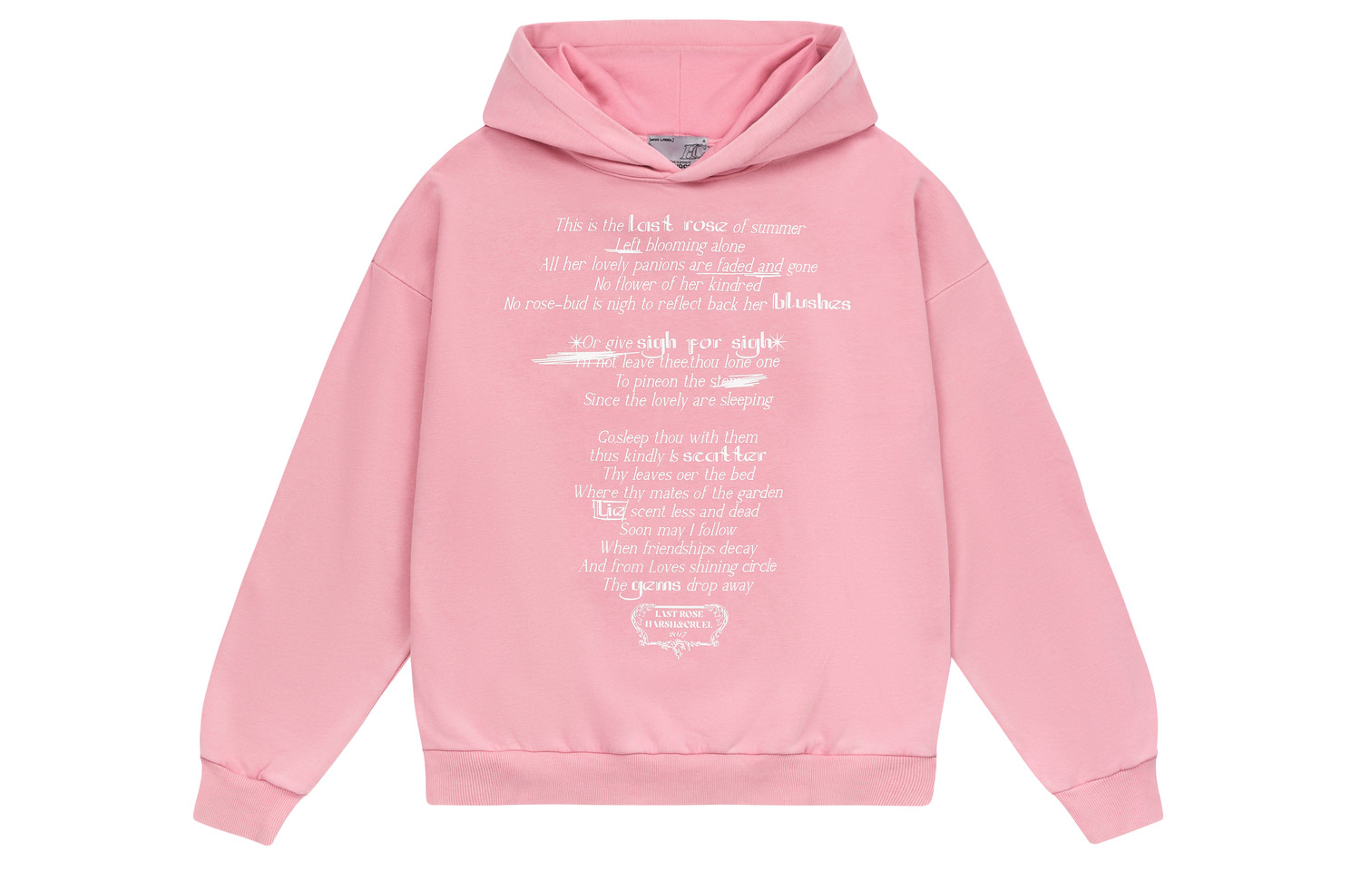 Унисекс свитшот HARSH AND CRUEL, розовый
Унисекс свитшот HARSH AND CRUEL, розовый