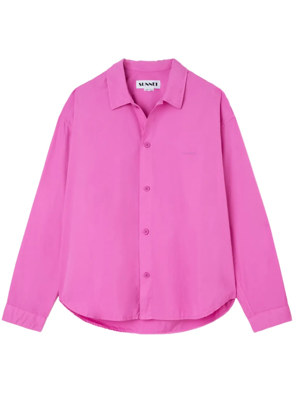 Хлопковая рубашка Sunnei, розовый
Хлопковая рубашка Sunnei, розовый