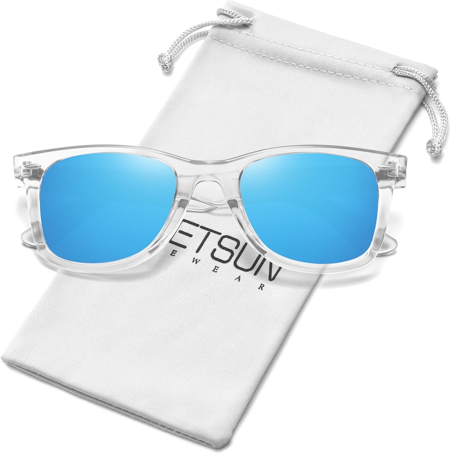 Поляризованные солнцезащитные очки MEETSUN для женщин и мужчин, классическая ретро-квадратная оправа, очки для вождения, защита от УФ-излучения, Clear Frame Blue Mirrored Lens
Поляризованные солнцезащитные очки MEETSUN для женщин и мужчин, классическая ретро-квадратная оправа, очки для вождения, защита от УФ-излучения, Clear Frame Blue Mirrored Lens