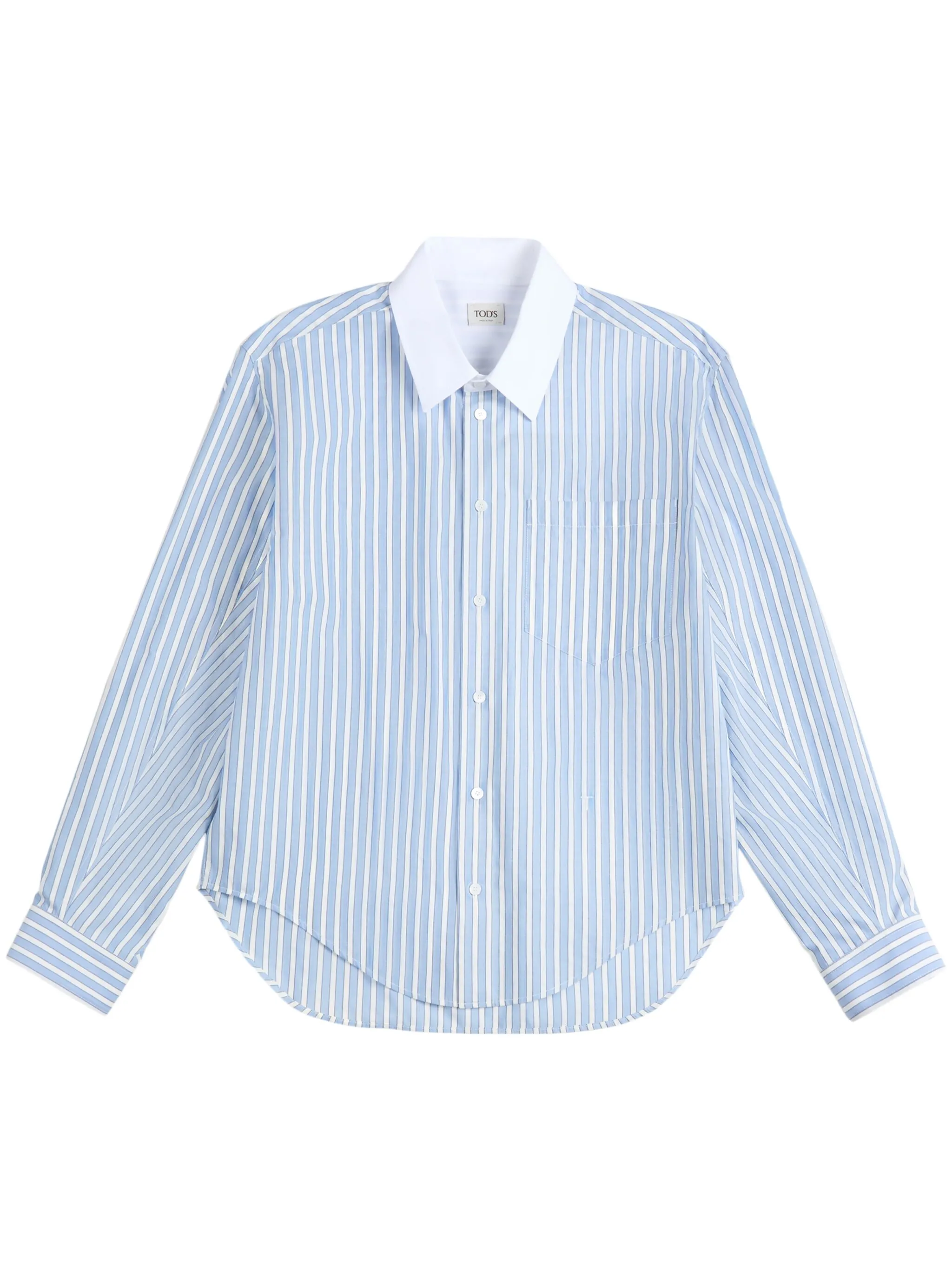Поплиновая рубашка Tod'S, синий
Поплиновая рубашка Tod'S, синий